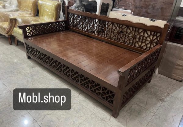 تخت سنتی تمام چوب