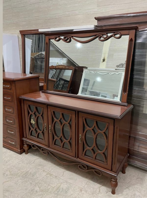 کنسول مدل خراطی تمام چوب